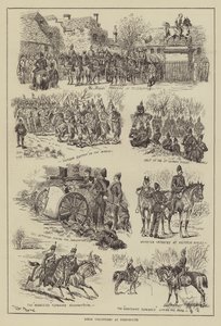 Vrijwillige schutters in Portsmouth door Henry Payne